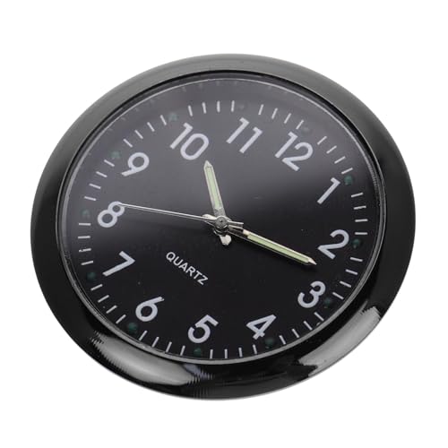 Beaupretty Miniatur Wanduhr Puppenhaus Zubehör Kleines Leichtes Modell mit Rundem Dekoratives Möbelstück für Puppenhaus Küche und Detailgetreu und Glänzend von Beaupretty