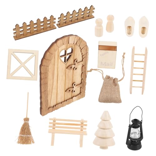 Beaupretty Miniatur Weihnachts Deko Miniatur Puppenhaus Zubehör Sicherer für Kleine Weihnachtshäuser Fotorequisiten Geeignet von Beaupretty