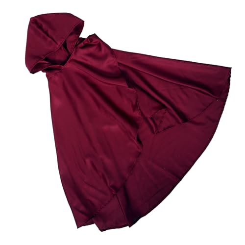 Beaupretty Mittelalterlicher Kapuzenumhang für Halloween Cosplay Maskenbälle Weicher Knitterfreier Historische Renaissance mit Vielseitig Tragbar von Beaupretty