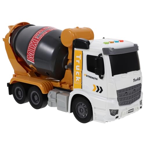 Beaupretty Mixer Truck mit Licht und Musik Gelbes Ingenieurfahrzeug Modell Fördert Kreativität und Farbverständnis ohne Scharfe Kanten Beaupretty Mixer Truck mit Licht und Musik Gelbes Ingenieurfahrzeug Modell Fördert Kreativität und Farbverständnis ohne Scharfe Kanten von Beaupretty