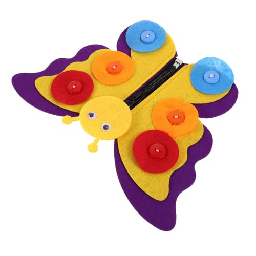 Beaupretty Montessori DIY Bastelset für Kleinkinder Knöpfe und Reißverschluss Üben Kreative Handarbeit für Vorschulkinder Fördert Motorische Fähigkeiten und Fantasie Beaupretty Montessori DIY Bastelset für Kleinkinder Knöpfe und Reißverschluss Üben Kreative Handarbeit für Vorschulkinder Fördert Motorische Fähigkeiten und Fantasie von Beaupretty
