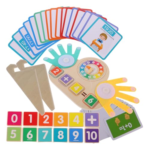 Beaupretty Montessori Fingerzählspiel Holzspielzeug mit Bunten Tiermotiven Mathe Lernhilfe für Addition Subtraktion Vorschule und Homeschooling Interaktives Zahlenverständnis und Beaupretty Montessori Fingerzählspiel Holzspielzeug mit Bunten Tiermotiven Mathe Lernhilfe für Addition Subtraktion Vorschule und Homeschooling Interaktives Zahlenverständnis und von Beaupretty