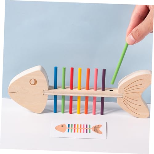Beaupretty Montessori Holzspielzeug Farbensortierung mit Doppelseitigen Karten und Holzstäben Sensorisches Lernspiel für Kleinkinder zur Feinmotorik und Farberkennung Kognitive für Beaupretty Montessori Holzspielzeug Farbensortierung mit Doppelseitigen Karten und Holzstäben Sensorisches Lernspiel für Kleinkinder zur Feinmotorik und Farberkennung Kognitive für von Beaupretty