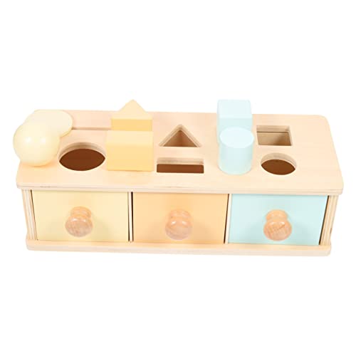 Beaupretty Montessori Holzspielzeug Objektpermanenz Box Motorikförderung Lernspielzeug für Kleinkinder Ab Jahr zur Geduld Konzentration und Farberkennung Beaupretty Montessori Holzspielzeug Objektpermanenz Box Motorikförderung Lernspielzeug für Kleinkinder Ab Jahr zur Geduld Konzentration und Farberkennung von Beaupretty