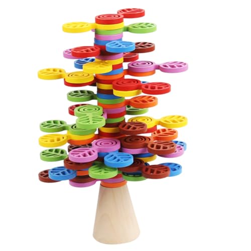 Beaupretty Montessori Holzspielzeug Stapelbaum mit Drehbarem Design Pädagogisches Stapelspiel für Kleinkinder Kreativität Motorik und Hand Auge Koordination Nachhaltiges Lernspielzeug Beaupretty Montessori Holzspielzeug Stapelbaum mit Drehbarem Design Pädagogisches Stapelspiel für Kleinkinder Kreativität Motorik und Hand Auge Koordination Nachhaltiges Lernspielzeug von Beaupretty