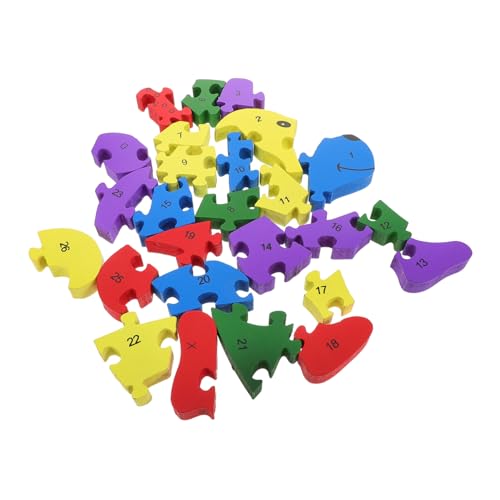 Beaupretty Montessori Holzspielzeug Zahlen und Buchstabenpuzzle Teiliges Bunte Bauklötze Für Kleinkinder Kreativität Kognitive Fähigkeiten Für Zuhause und Schule Beaupretty Montessori Holzspielzeug Zahlen und Buchstabenpuzzle Teiliges Bunte Bauklötze Für Kleinkinder Kreativität Kognitive Fähigkeiten Für Zuhause und Schule von Beaupretty