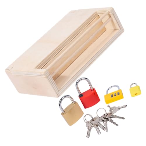 Beaupretty Montessori Lernspielzeug Schloss mit Bunten Schlüsseln für Kleinkinder Jahre Pädagogisches Hand Auge koordination Spiel Logisches Denken Fördernd Kreatives Lernspielzeug Beaupretty Montessori Lernspielzeug Schloss mit Bunten Schlüsseln für Kleinkinder Jahre Pädagogisches Hand Auge koordination Spiel Logisches Denken Fördernd Kreatives Lernspielzeug von Beaupretty