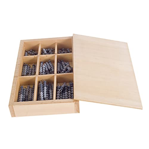 Beaupretty Montessori Mathe Lernspielzeug Holzperlen Zählstäbe Pädagogisches Rechenhilfsmittel Bunte Perlen für Grundschule Mädchen Jungen Beaupretty Montessori Mathe Lernspielzeug Holzperlen Zählstäbe Pädagogisches Rechenhilfsmittel Bunte Perlen für Grundschule Mädchen Jungen von Beaupretty
