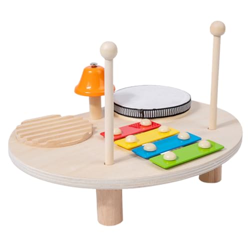 Beaupretty Multifunktionales Xylophon und Schlaginstrument aus Holz Pädagogisches Musikspielzeug für Junge Mädchen und Fördert Motorik und Kognitive Entwicklung Tragbar und Leicht zu Beaupretty Multifunktionales Xylophon und Schlaginstrument aus Holz Pädagogisches Musikspielzeug für Junge Mädchen und Fördert Motorik und Kognitive Entwicklung Tragbar und Leicht zu von Beaupretty