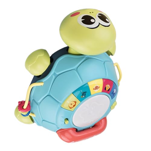 Beaupretty Musikalisches Krabbelspielzeug Schildkröte Lernspielzeug für Interaktives Frühförderungs zur Zahlen und Sprachentwicklung Geeignet als für Junge Mädchen und Kleinkinder von Beaupretty