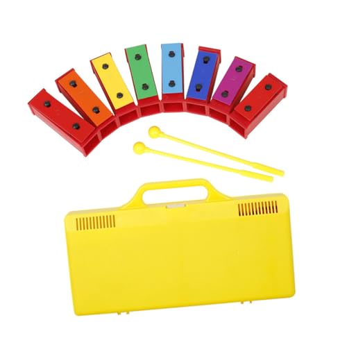 Beaupretty Musikalisches mit Farbigem Percussion Instrument und Platte für Musikalischen und Farberkennung aus Hochwertigem Beaupretty Musikalisches mit Farbigem Percussion Instrument und Platte für Musikalischen und Farberkennung aus Hochwertigem von Beaupretty