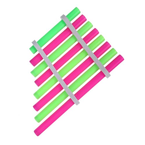 Beaupretty Musikinstrument DIY Panflöte aus Pädagogisches Lernspielzeug für Kleinkinder Fördert Feinmotorik Hand Auge Koordination Frühe Musikalische Bildung Geeignet für Jungen und Mädchen von Beaupretty