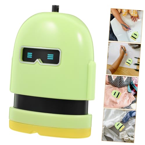 Beaupretty Namensstempel für Kleidung mit Wasserdichtem Cartoon Roboter Kindgerechter Stempel für Jungen und Mädchen Langlebiger Textil Stempel für Kindergarten und Schule von Beaupretty