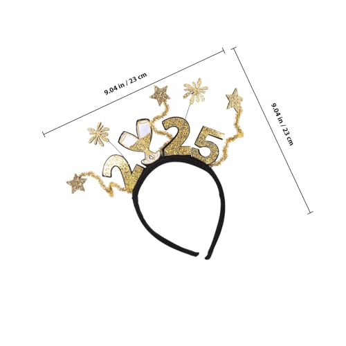 Beaupretty Neujahrsstirnband Party Haarreif mit Zahlen Motiv für Erwachsene Festliche Silvester Kopfbedeckung Foto Requisite Kreative Jahreswechsel Dekoration Beaupretty Neujahrsstirnband Party Haarreif mit Zahlen Motiv für Erwachsene Festliche Silvester Kopfbedeckung Foto Requisite Kreative Jahreswechsel Dekoration von Beaupretty