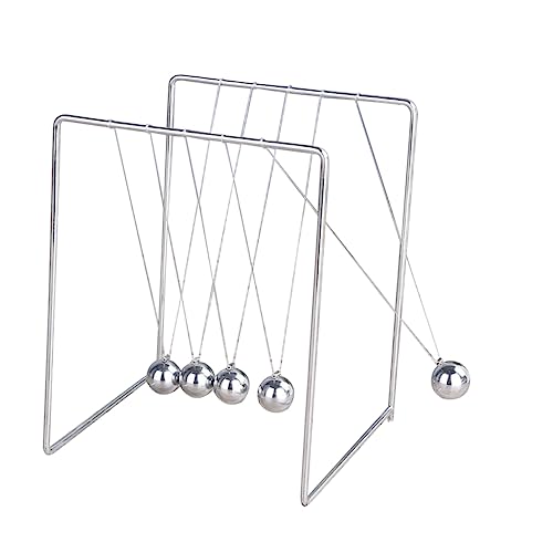 Beaupretty Newton Pendelkugel aus Quadratisches Schreibtischspielzeug für Heimdekoration und Dynamische Experimente S von Beaupretty