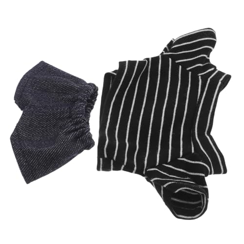 Beaupretty Niedliche Bärenpuppen Kleidung Kuscheltier Bär Outfit Dunkle Shorts Puppenbekleidung für Mädchen Doll Dress up Zubehör von Beaupretty