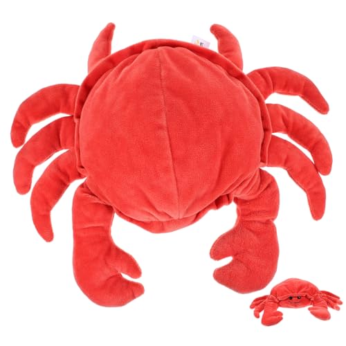 Beaupretty Niedliche Krabben Handpuppe mit Kristallaugen Interaktive Handpuppe für Fördert Kreativität Motorik und Emotionale Kommunikation Geeignet als Pädagogisches und Beaupretty Niedliche Krabben Handpuppe mit Kristallaugen Interaktive Handpuppe für Fördert Kreativität Motorik und Emotionale Kommunikation Geeignet als Pädagogisches und von Beaupretty