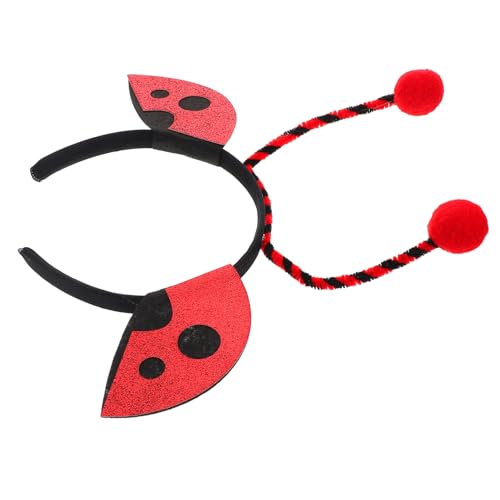 Beaupretty Niedliches Marienkäfer-Stirnband Marienkäfer-Kopfschmuck Marienkäfer-Stirnband für Damen Cartoonstirnband Stirnbänder für Kinderkostüme Kostüm Stirnbänder Haarball Beaupretty Niedliches Marienkäfer-Stirnband Marienkäfer-Kopfschmuck Marienkäfer-Stirnband für Damen Cartoonstirnband Stirnbänder für Kinderkostüme Kostüm Stirnbänder Haarball von Beaupretty