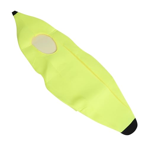 Beaupretty Obstkostüm Für Bananen-halloween-kostüm Für Obstkostüm Damen Karottenkostüm Für Erwachsene Herrenkostüm in Übergröße Limonadenkostüm Bananen Kostüme Yellow Polyester von Beaupretty