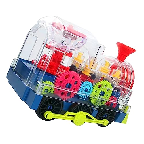 Beaupretty Omnidirektionales Zugmodell mit Musik Elektrisches für Langlebig und Robust Automatisches bei Hindernissen für Kleinkinder Fördert Spaß Beaupretty Omnidirektionales Zugmodell mit Musik Elektrisches für Langlebig und Robust Automatisches bei Hindernissen für Kleinkinder Fördert Spaß von Beaupretty
