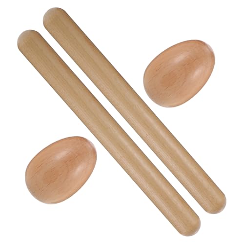 Beaupretty Orff Schlaginstrument Holz Rhythm Sticks und Egg Shaker Percussion Instrumente Natürliches Material Robust Langlebig Handlich für Musikspielzeug Beaupretty Orff Schlaginstrument Holz Rhythm Sticks und Egg Shaker Percussion Instrumente Natürliches Material Robust Langlebig Handlich für Musikspielzeug von Beaupretty