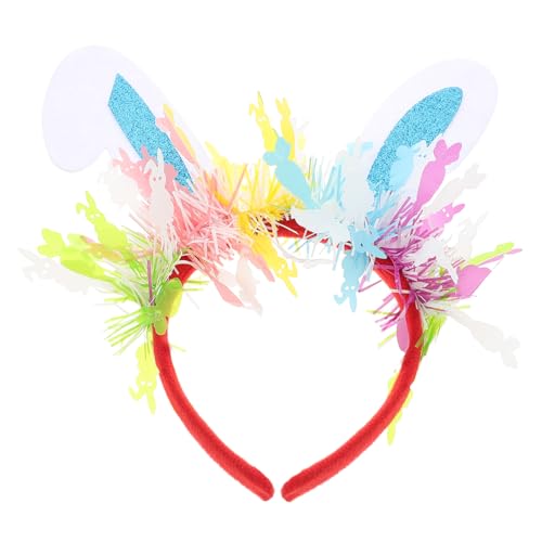 Beaupretty Ostern Hasenohren Stirnband Cartoon Kopfband für Erwachsene Langlebiges Leichtes Wiederverwendbares Haaraccessoire mit Bunten Streifen für Festival Kostüm Party Beaupretty Ostern Hasenohren Stirnband Cartoon Kopfband für Erwachsene Langlebiges Leichtes Wiederverwendbares Haaraccessoire mit Bunten Streifen für Festival Kostüm Party von Beaupretty