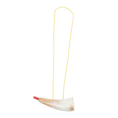 Beaupretty Ox Horn Kinder Trompete Spielzeug Kunststoff Trompetenspielzeug mit Schlüsselband Partyhupe für Sportspiele Leicht Tragbar Geräuschemacher für Kinder von Beaupretty