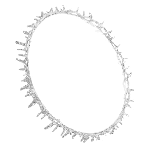 Beaupretty Party Krone für Erwachsene Silberne Krone für Männer und Vielseitiges Haaraccessoire für Hochzeiten Feiern Bälle und Cosplay Langlebiges Metallmaterial Design von Beaupretty