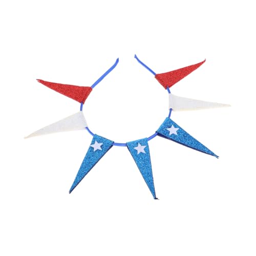 Beaupretty Patriotisches Damen Haarband mit Stern-design Bequemer Sitz Elegantes Statue Of Crown Haarreif für Unabhängigkeitstag Vielseitiges Accessoire für Partys und Feiertage Beaupretty Patriotisches Damen Haarband mit Stern-design Bequemer Sitz Elegantes Statue Of Crown Haarreif für Unabhängigkeitstag Vielseitiges Accessoire für Partys und Feiertage von Beaupretty