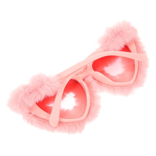 Beaupretty Personalisierte Sonnenbrille Halloween Sonnenbrille in Herzform Strandparty-Sonnenbrille Flauschige Cat-Eye-Sonnenbrille Fell Tag funny glasses lustige partybrillen Plüsch Rosa Beaupretty Personalisierte Sonnenbrille Halloween Sonnenbrille in Herzform Strandparty-Sonnenbrille Flauschige Cat-Eye-Sonnenbrille Fell Tag funny glasses lustige partybrillen Plüsch Rosa von Beaupretty