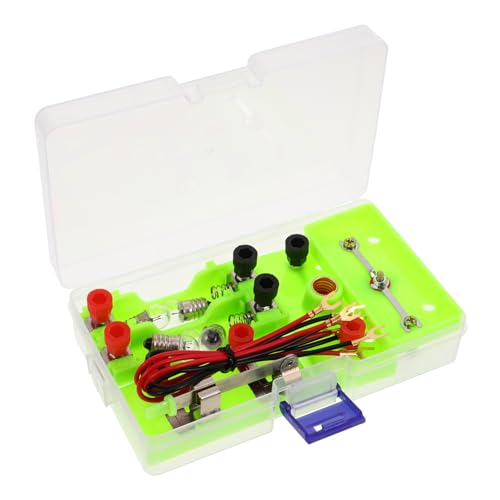 Beaupretty Physik Experimentierkasten Grundlegende Elektrizität Schaltkreis Bausatz für Schule und Zuhause DIY Lernset mit Anleitung Fördert Kreativität und Verständnis Elektrischer Systeme Beaupretty Physik Experimentierkasten Grundlegende Elektrizität Schaltkreis Bausatz für Schule und Zuhause DIY Lernset mit Anleitung Fördert Kreativität und Verständnis Elektrischer Systeme von Beaupretty