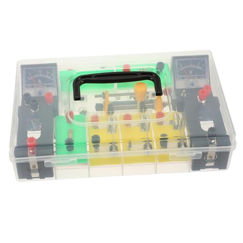 Beaupretty Physik Experimentierkasten Junior Schulset mit Serien und Parallelschaltungen Tragbar Kompakt Physik Experiment Werkzeug für Unterricht und Schüler Zufällige Farbe Zufällige Farbe von Beaupretty