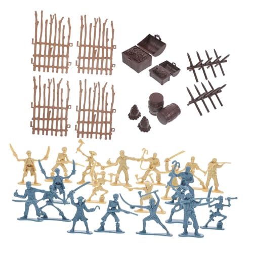 Beaupretty Piraten Soldaten Set Teilig aus Kunststoff für Jungen Piraten Figuren Zubehör Sicher und Tragbar für Halloween Karneval Cosplay Beaupretty Piraten Soldaten Set Teilig aus Kunststoff für Jungen Piraten Figuren Zubehör Sicher und Tragbar für Halloween Karneval Cosplay von Beaupretty