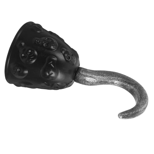 Beaupretty Piratenhaken Halloween-Schmuck Piratenkostüm Männer Haken für Piratenpartys Piraten-Cosplay-Tools piratenkostüm Damen Piraten-Accessoires für Herren Piraten-Handhaken PVC Schwarz Beaupretty Piratenhaken Halloween-Schmuck Piratenkostüm Männer Haken für Piratenpartys Piraten-Cosplay-Tools piratenkostüm Damen Piraten-Accessoires für Herren Piraten-Handhaken PVC Schwarz von Beaupretty