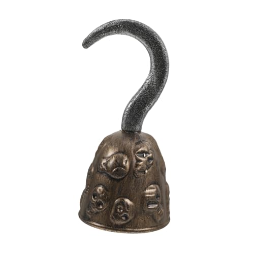 Beaupretty Piratenhaken Vintage Hakenstütze Piratenkostüm-Requisite Halloween-Schmuck Zubehör für Piratenkostüme für Halloween- Piratenparty Halloween-Kostüme Stütze PVC Golden Beaupretty Piratenhaken Vintage Hakenstütze Piratenkostüm-Requisite Halloween-Schmuck Zubehör für Piratenkostüme für Halloween- Piratenparty Halloween-Kostüme Stütze PVC Golden von Beaupretty