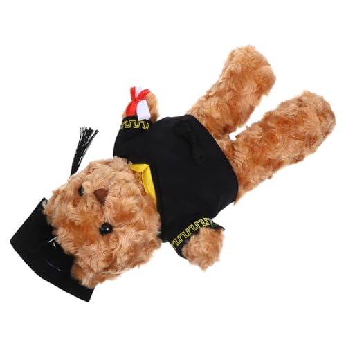Beaupretty Plüsch Abschlussbär mit Doktorhut Kuscheltier Plüsch zur Graduierung für Jungen und Mädchen Süßes Andenken für Besondere von Beaupretty