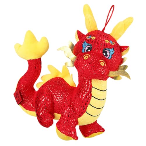Beaupretty Plüsch Drache Kuscheltier Kleines Stofftier Maskottchen Neujahr Deko Tragbar Süßes Drachen Geschenk für Familie Beaupretty Plüsch Drache Kuscheltier Kleines Stofftier Maskottchen Neujahr Deko Tragbar Süßes Drachen Geschenk für Familie von Beaupretty