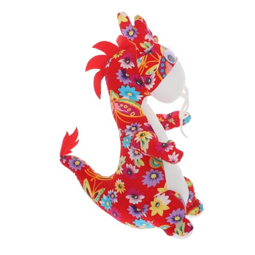 Beaupretty Plüsch Drache Kuscheltier Neujahr Glücksbringer Stofftier Dekoration für Zuhause und Familie von Beaupretty