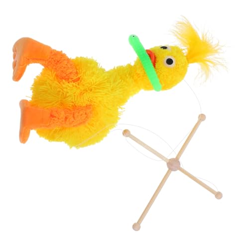 Beaupretty Plüsch Enten Marionette Gelb Handgefertigte Interaktive Tier Puppe mit Zugfaden für Erwachsene Detailreiche Weiche Kuschelspielzeug Marionette für Puppentheater und Dekoration Beaupretty Plüsch Enten Marionette Gelb Handgefertigte Interaktive Tier Puppe mit Zugfaden für Erwachsene Detailreiche Weiche Kuschelspielzeug Marionette für Puppentheater und Dekoration von Beaupretty