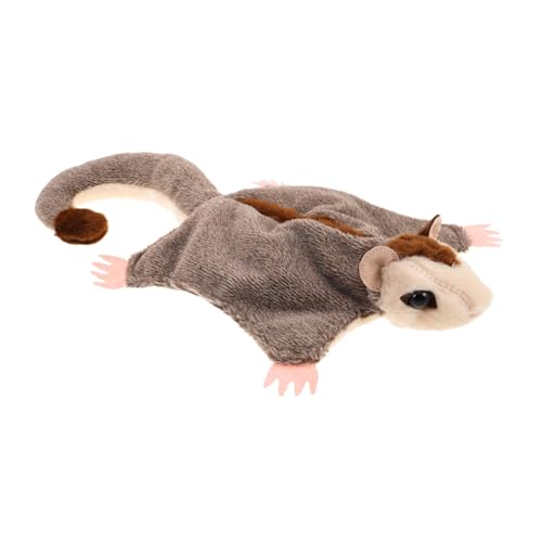 Beaupretty Plüsch Fliegendes Eichhörnchen mit Magnetischen Realistisches Kuscheltier für Handliches Stofftier für Schlaf Unterhaltung und Reisen Kreatives Cartoon Design Fördert Interaktion von Beaupretty