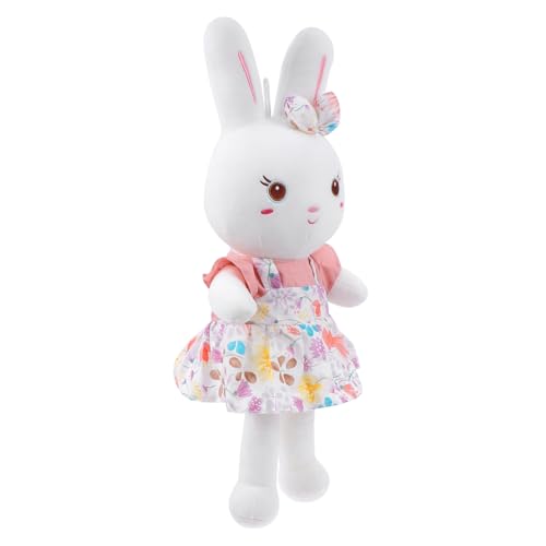 Beaupretty Plüsch Osterhase Kuscheltier mit Blumenkleid für Mädchen Geburtstagsgeschenk Festliche Deko Babyspielzeug Geeignet für Osterfeier und Party Beaupretty Plüsch Osterhase Kuscheltier mit Blumenkleid für Mädchen Geburtstagsgeschenk Festliche Deko Babyspielzeug Geeignet für Osterfeier und Party von Beaupretty