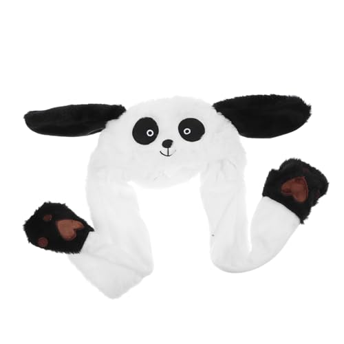 Beaupretty Plüsch Panda Mütze mit Beweglichen Ohren Niedliche Tiermütze aus Hochwertigem Material Wärmende Kostümhaube für Karneval Party und Musikfest Lustiger Wackelohr hut für Erwachsene Beaupretty Plüsch Panda Mütze mit Beweglichen Ohren Niedliche Tiermütze aus Hochwertigem Material Wärmende Kostümhaube für Karneval Party und Musikfest Lustiger Wackelohr hut für Erwachsene von Beaupretty