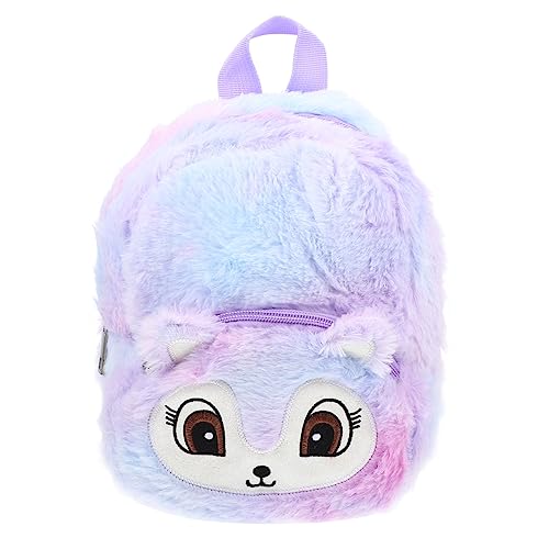 Beaupretty Plüsch Rucksack Einhorn Rucksack Plüsch Schultertasche für Mädchen Leicht und Modisch für Kleine mit Verstellbaren Trägern und Weichem Material von Beaupretty