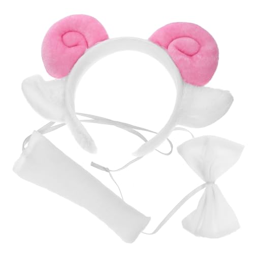 Beaupretty Plüsch Schaf Kostüm Haarreif mit Weichen Spiralhörnern und Schleife Bequemes Damen Haaraccessoire für Fasching Party Bühnenauftritt Vielseitig und Altersgerecht Beaupretty Plüsch Schaf Kostüm Haarreif mit Weichen Spiralhörnern und Schleife Bequemes Damen Haaraccessoire für Fasching Party Bühnenauftritt Vielseitig und Altersgerecht von Beaupretty