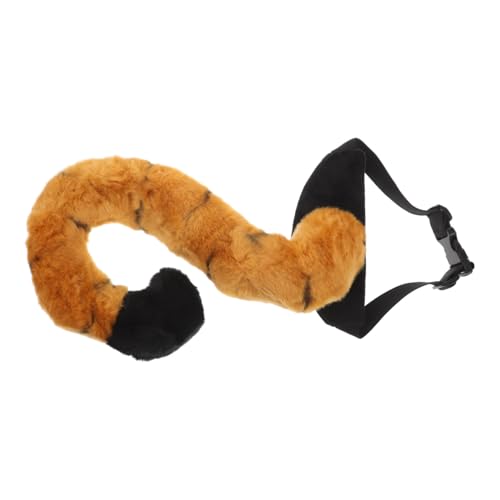 Beaupretty Plüsch Tiger Kostüm Zubehör Langlebig Realistisch für Erwachsene Tierkostüm Cosplay Party Bühne Halloween von Beaupretty