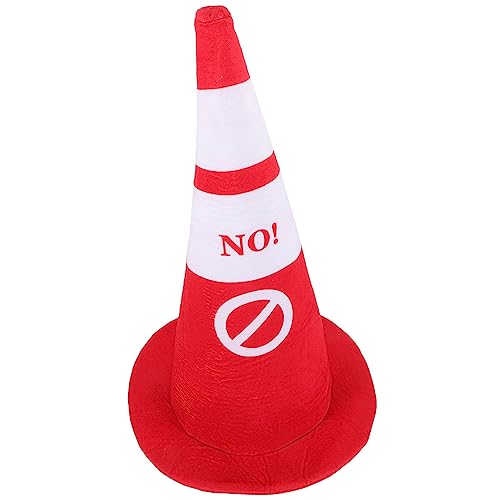 Beaupretty Plüsch Verkehrskegel Kopfbedeckung aus Weichem Baumwollmaterial Strapazierfähiger Party Hut für Erwachsene und Jugendliche Bequem und Langlebig Kostüm Accessoire für Karneval und Beaupretty Plüsch Verkehrskegel Kopfbedeckung aus Weichem Baumwollmaterial Strapazierfähiger Party Hut für Erwachsene und Jugendliche Bequem und Langlebig Kostüm Accessoire für Karneval und von Beaupretty