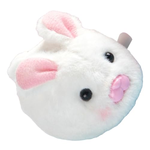 Beaupretty Plüsch Wind Up Tier Weißer Hase Windspielzeug Kompaktes Interessantes Kuscheltier für Jungen und Mädchen Einfache Bedienung Sicher und für Kleine von Beaupretty