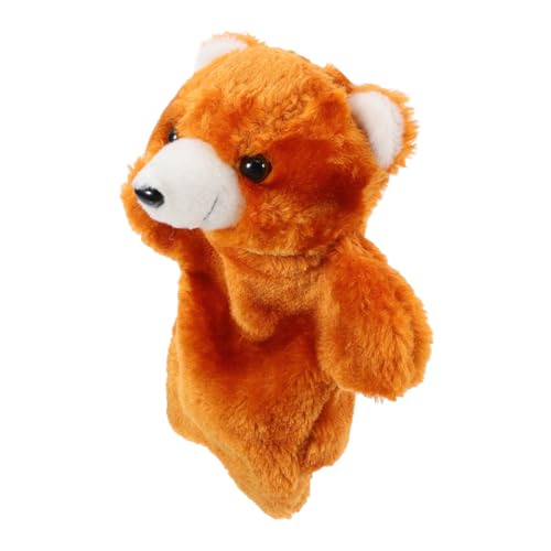 Beaupretty Plüschbär Handpuppe Interaktives Tier für Storytelling Handpuppe mit Beweglichem Mund Kuscheltier Handspielpuppe für Soziales Lernen und Fantasievolles Rollenspiel Beaupretty Plüschbär Handpuppe Interaktives Tier für Storytelling Handpuppe mit Beweglichem Mund Kuscheltier Handspielpuppe für Soziales Lernen und Fantasievolles Rollenspiel von Beaupretty
