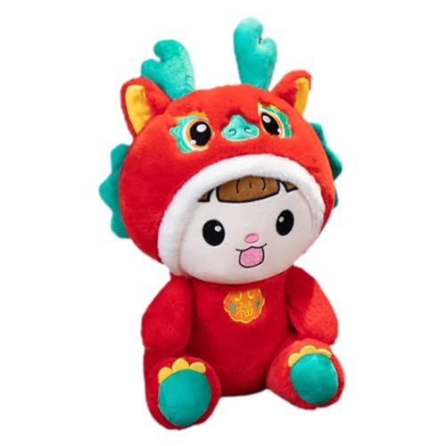 Beaupretty Plüschdrache Kuscheltier Weicher Stofftier Drache Modellierungspuppe Robust Geschenk für Sofa Auto Wohnzimmer Dekoration von Beaupretty