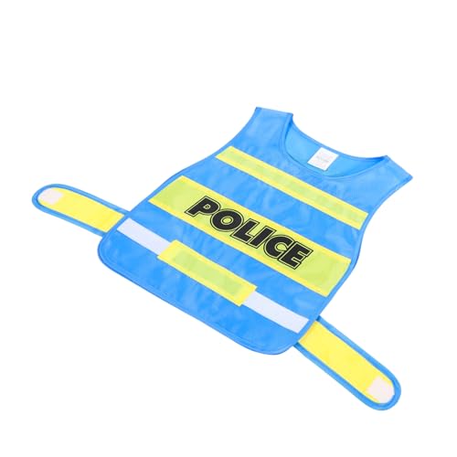 Beaupretty Polizeikostüm für Rollenspiele Cosplay Polizeiweste mit Details für Kinderkostüme und Mottopartys Vielseitig Einsetzbar für Halloween und Karneval von Beaupretty